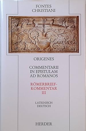 Seller image for Origenes: Commentarii in epistulam ad Romanos, 3: Liber quintus, liber sextus for sale by books4less (Versandantiquariat Petra Gros GmbH & Co. KG)