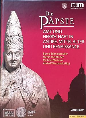 Seller image for Die Ppste - BAND 1: Die Ppste - Amt und Herrschaft in Antike, Mittelalter und Renaissance. for sale by books4less (Versandantiquariat Petra Gros GmbH & Co. KG)