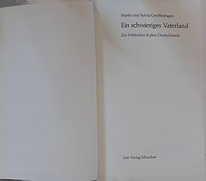 Bild des Verkufers fr Ein schwieriges Vaterland : zur polit. Kultur Deutschlands. zum Verkauf von books4less (Versandantiquariat Petra Gros GmbH & Co. KG)