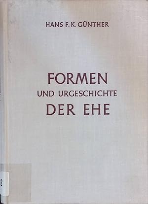 Bild des Verkufers fr Formen und Urgeschichte der Ehe zum Verkauf von books4less (Versandantiquariat Petra Gros GmbH & Co. KG)