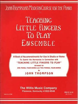 Seller image for Teaching Little Fingers To Play Ensemble for sale by Leura Books