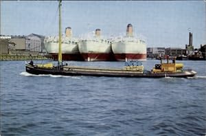 Bild des Verkufers fr Ansichtskarte / Postkarte Drei Tankschiffe von Aristoteles Onassis, ltanker, Reederij Tileman zum Verkauf von akpool GmbH