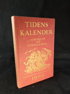 Image du vendeur pour Tidens Kalender: Almanack och Uppslagsbok. 1966. mis en vente par ANTIQUARIAT Franke BRUDDENBOOKS