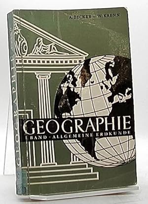 Image du vendeur pour Geographie Band 1 Allgemeine Erdkunde mis en vente par Antiquariat Unterberger