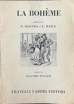 Bild des Verkufers fr La Boheme. Libretto zum Verkauf von Librodifaccia