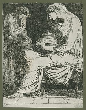 Agrippina mit der Asche des Germanicus.