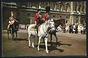 Postcard H. M. The Queen and H. R. H. Prince Philip