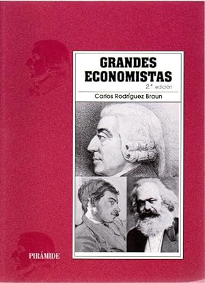 Bild des Verkufers fr Grandes economistas . zum Verkauf von Librera Astarloa