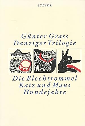 Bild des Verkufers fr Danziger Trilogie. Die Blechtrommel. Katz und Maus. Hundejahre. zum Verkauf von Lewitz Antiquariat