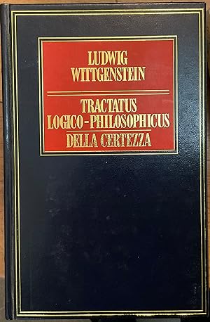 Tractatus logico-philosophicus. Della certezza