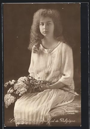 Ansichtskarte S. A. R. Princesse Marie José de Belgique