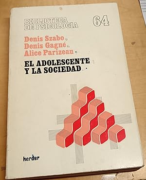 Seller image for El adolescente y la sociedad. Versin castellana J. Lpez for sale by Outlet Ex Libris