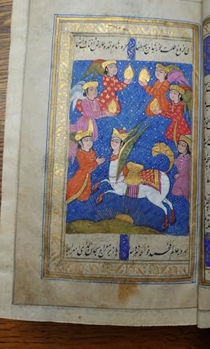 Imagen del vendedor de Manuscrit enlumin du Diwan de Hafiz, Cachemire, XIXe sicle. a la venta por Librairie L'Abac / Gimmic SRL
