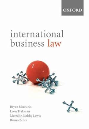 Image du vendeur pour International Business Law mis en vente par GreatBookPrices