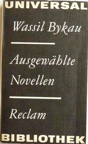 Seller image for Ausgewhlte Novellen for sale by Peter-Sodann-Bibliothek eG