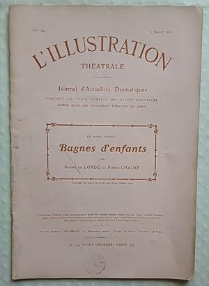 Bild des Verkufers fr BAGNES D ENFANTS Illustration 1910 MAISONS DE CORRECTION zum Verkauf von CARIOU1