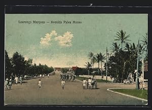 Ansichtskarte Lourenco Marques, Avenida Paiva Manso
