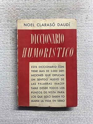 Image du vendeur pour Diccionario humorstico mis en vente par Campbell Llibres