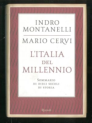 Seller image for L'Italia del Millennio - Sommario di dieci secoli di storia for sale by Sergio Trippini