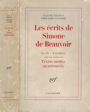 Seller image for Les crits de Simone de Beauvoir La vie- L'criture for sale by Biblioteca di Babele