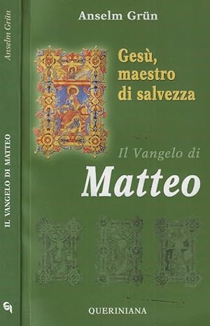 Immagine del venditore per Ges, maestro di salvezza Il Vangelo di Matteo venduto da Biblioteca di Babele