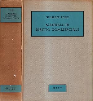 Immagine del venditore per Manuale di diritto commerciale venduto da Biblioteca di Babele