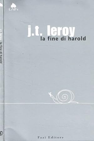 Bild des Verkufers fr La fine di Harold Testo inglese a fronte zum Verkauf von Biblioteca di Babele