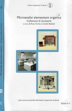 Microanalisi elementare organica Collezione di strumenti