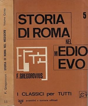 Bild des Verkufers fr Storia di Roma nel medioevo Vol. V zum Verkauf von Biblioteca di Babele