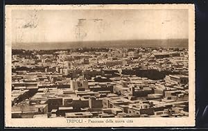 Ansichtskarte Tripoli, Panorama della nuova città