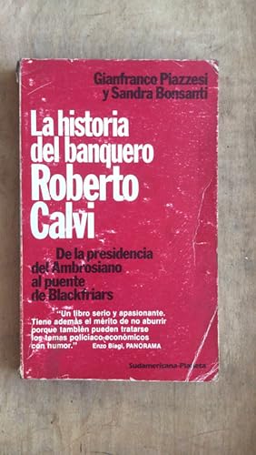 Seller image for La historia del banquero Roberto Calvi for sale by International Book Hunting