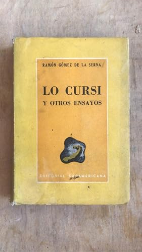 Seller image for Lo cursi y otros ensayos for sale by International Book Hunting