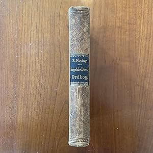 Seller image for 1887 English to Danish Dictionary for sale by ExileBooks