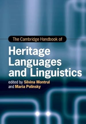 Imagen del vendedor de Cambridge Handbook of Heritage Languages and Linguistics a la venta por GreatBookPrices