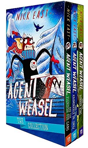 Seller image for Agent Weasel Series Books 1 - 3 Collection Box Set by Nick East (Fiendish Fox Gang, Abominable Dr Snow & Robber King) for sale by WeBuyBooks 2