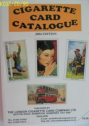 Cigarette Card Catalogue 2004