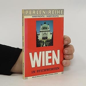 Bild des Verkufers fr Wien in Stichworten zum Verkauf von Bookbot