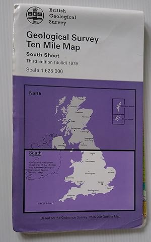 Geological Survey Ten-Mile Map. South Sheet - 1:625000