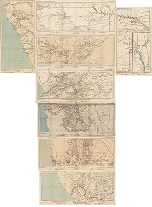 Kriegskarte von Deutsch-Südwestafrika. / Bearbeitet von P. Sprigade u. M. Moisel.