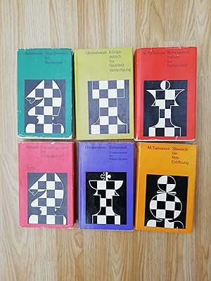 Six chess opening books IN GERMAN, part of the Moderne Theorie der Schacheroffnungen series