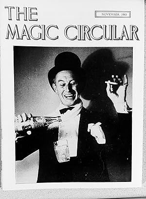 Seller image for The Magic Circular November 1983 (Johnny Cooper on cover) / Edwin A Dawes "A Rich Cabinet of Magical Curiosities" / This Is Your Life Johnny Cooper / Ray Carlisle Lecture / Sussex Magic Circle / Harry Carson "Tips for Tyros" for sale by Shore Books