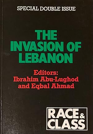 Imagen del vendedor de The Invasion of Lebanon. Special Double Issue a la venta por Brooks Books