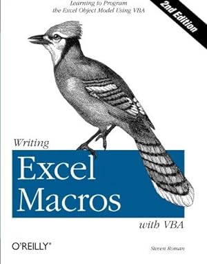Seller image for Writing Excel Macros with VBA 2e for sale by WeBuyBooks