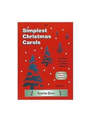 Image du vendeur pour Simplest Chrismas Carols-Piano-Instrumental Album mis en vente par WeBuyBooks