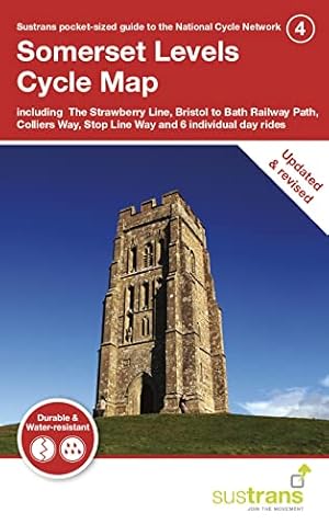 Bild des Verkufers fr Somerset Levels Cycle Map 4 (Sustrans): Featuring cycle routes across Somerset Levels, Bristol, Bath, Minehead, Glastonbury zum Verkauf von WeBuyBooks