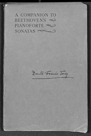 Seller image for A Companion to Beethoven's Pianoforte Sonatas for sale by WeBuyBooks