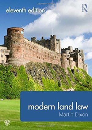 Image du vendeur pour Modern Land Law mis en vente par WeBuyBooks