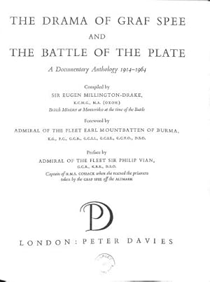 Image du vendeur pour The Drama of the Graf Spee and the Battle of the Plate mis en vente par WeBuyBooks