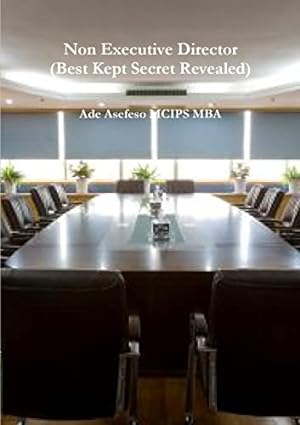 Seller image for Non Executive Director (Best Kept Secret Revealed) for sale by WeBuyBooks