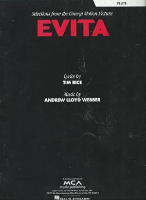 Bild des Verkufers fr Selections from Evita for Alto Sax zum Verkauf von WeBuyBooks